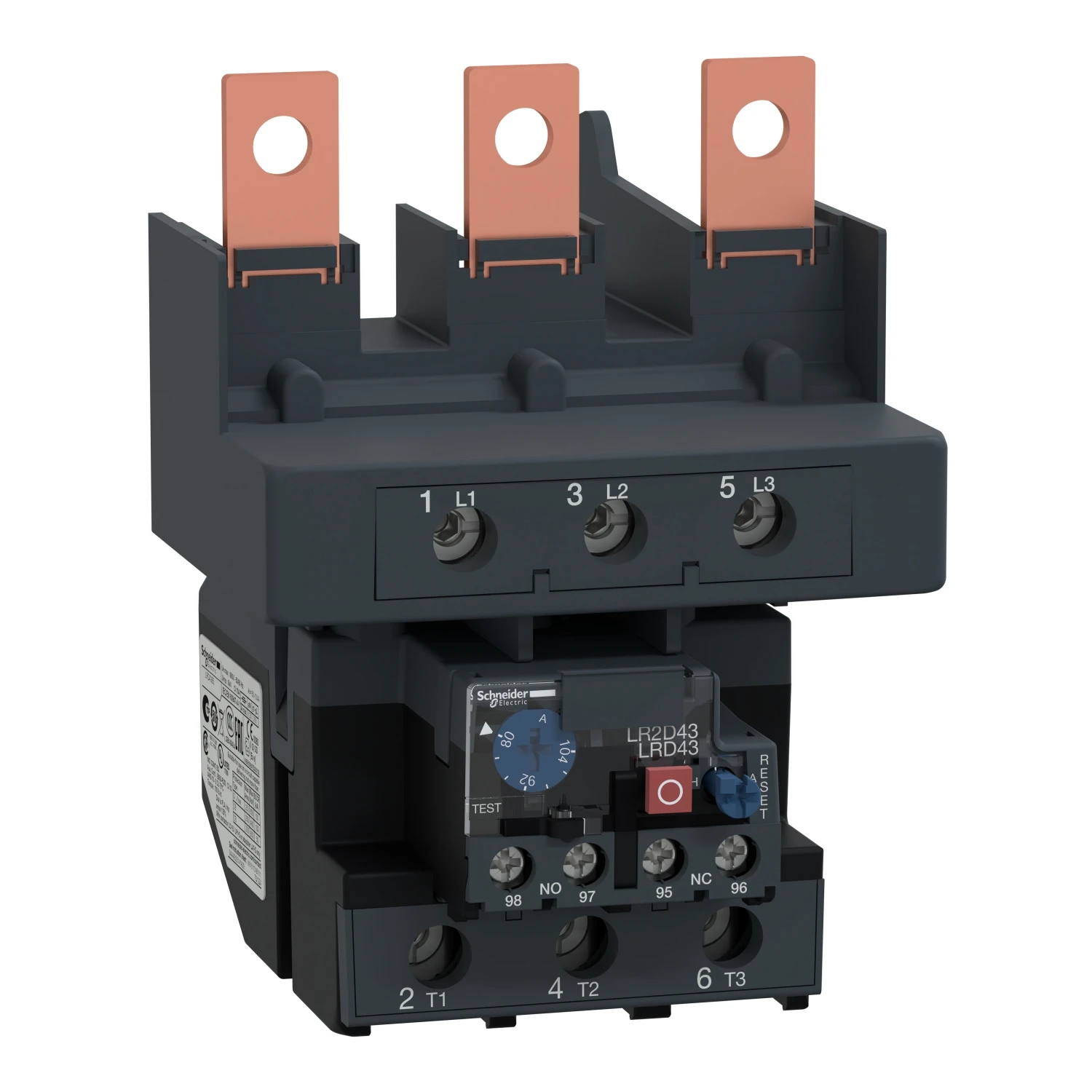 

LRD43 LRD4365 thermal overload relay