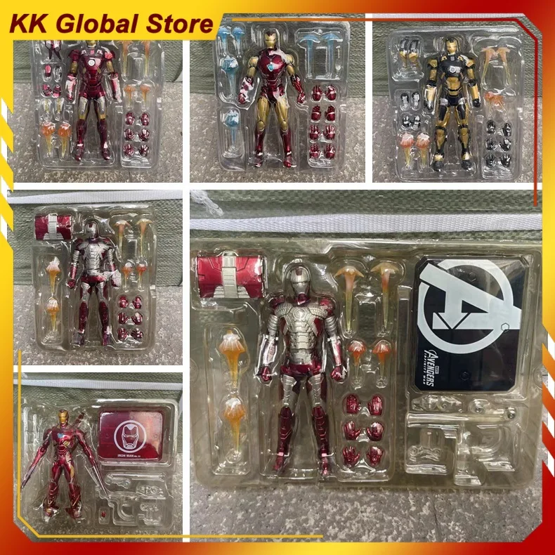 

15cm New Movie Figure Iron Man Perimeter PVC Model The Joints Are Movable Statue Decoration Ornaments Kids Christmas Gifts Toys
