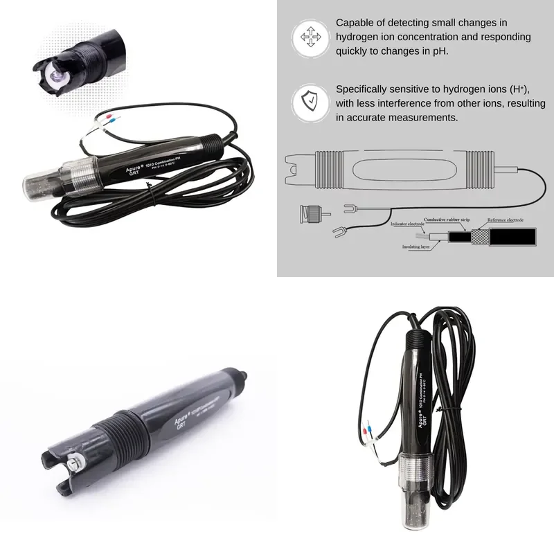for Microliquid RS485 Modbus Soil Online Pool pH ORP Sensor Probe