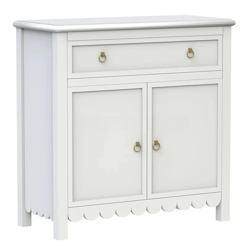 

# LWhite Wooden Chest Of Drawers Of Bedroom 2 Door Living Room Cabinets