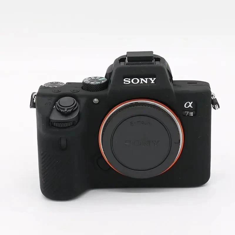 Soft A7III silicone Case Camera protect Bag for Sony A7 III A7RIII A7III A7M3 A7R3 A9 Camera Protective case