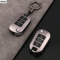 New TPU Car Flip Key Case Cover Shell For Peugeot 208 308 408 508 2008 3008 4008 5008 For Citroen C3 C4 CACTUS C6 C8 Accessories