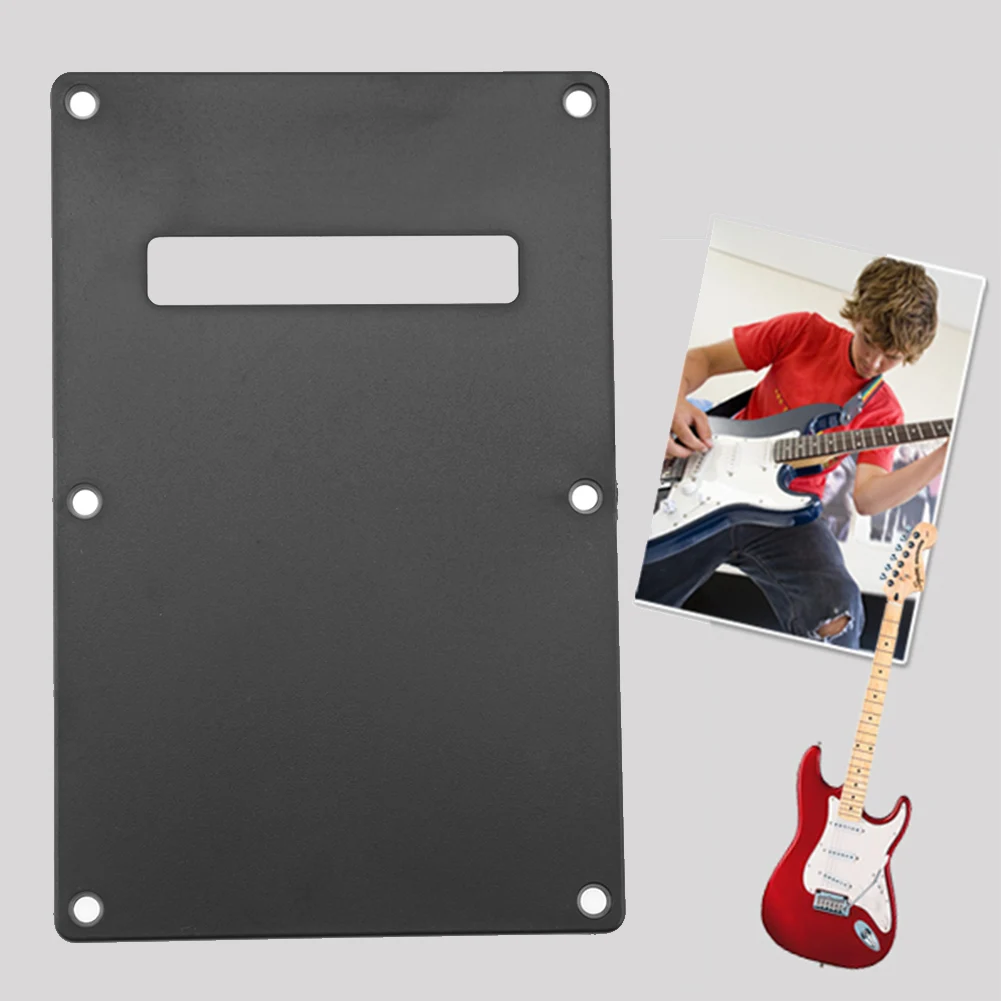 PVC Pickguard Tremolo Cavity Cover Backplate Back Plate 3Ply for Stratocaster Strat Modern Style Electric Guita Accessories