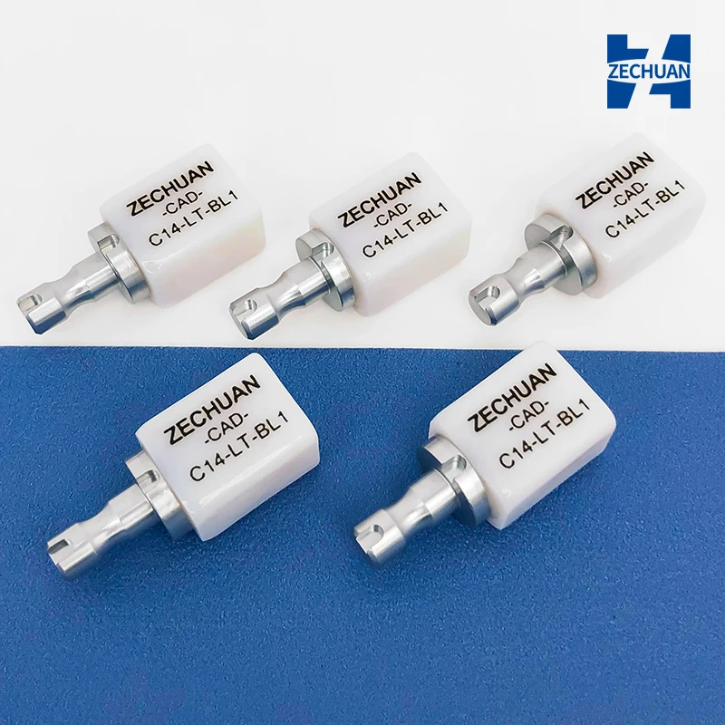 ZECHUAN C14 5 قطعة/Bxo كتل سيراميك زجاجية نظام Sirona CAM/CAD في كتل مختبر الأسنان #3