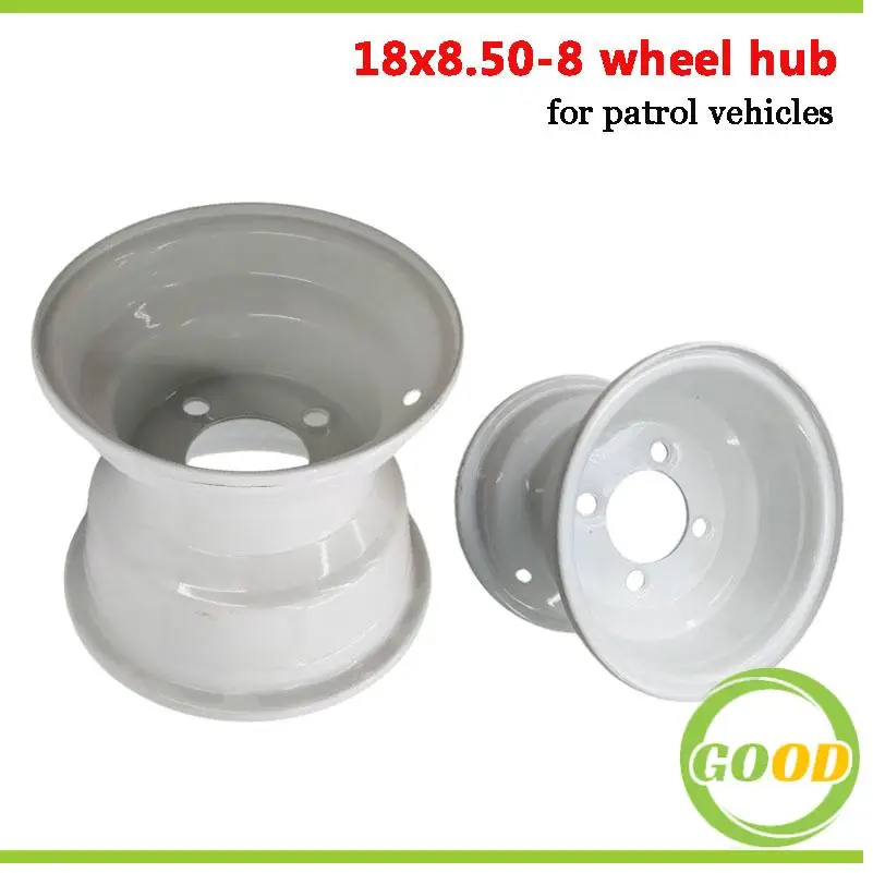 Golf Car Patrol Wheel Hub Iron Steel Rim 8-inch 18x8.50-8 Wheel for Clubcar EZGO Sightseeing Car Wheel