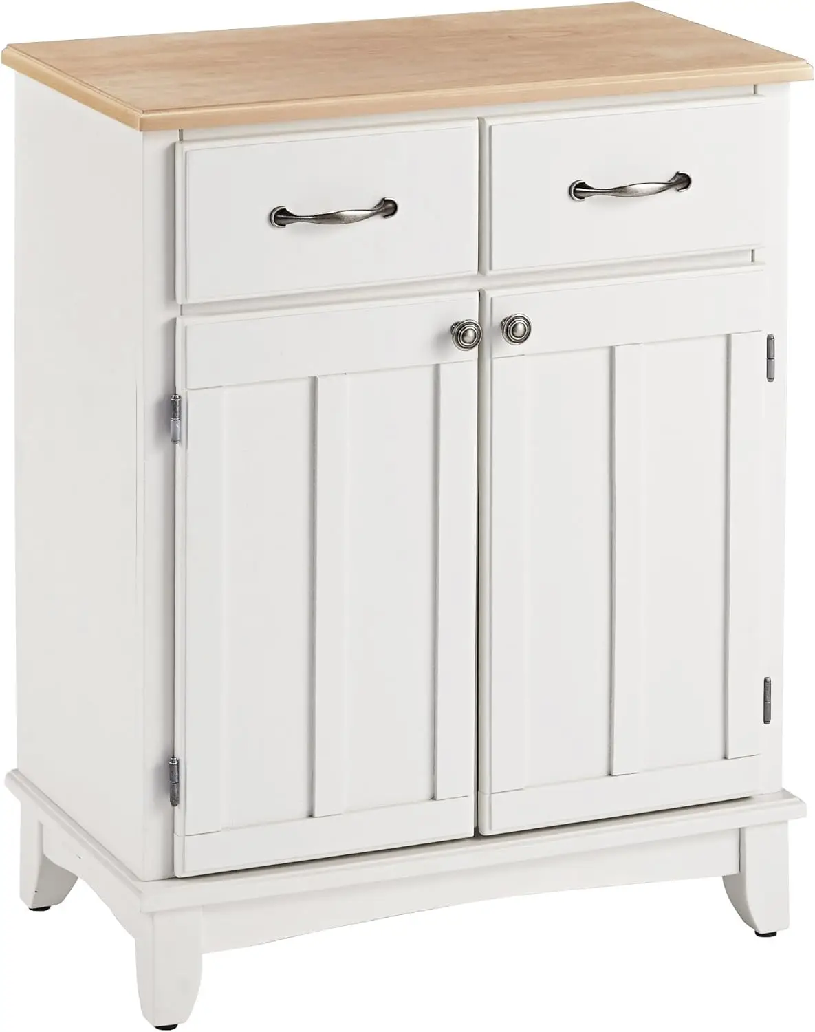 

Buffet of Buffets White with Wood Top by Home Styles
