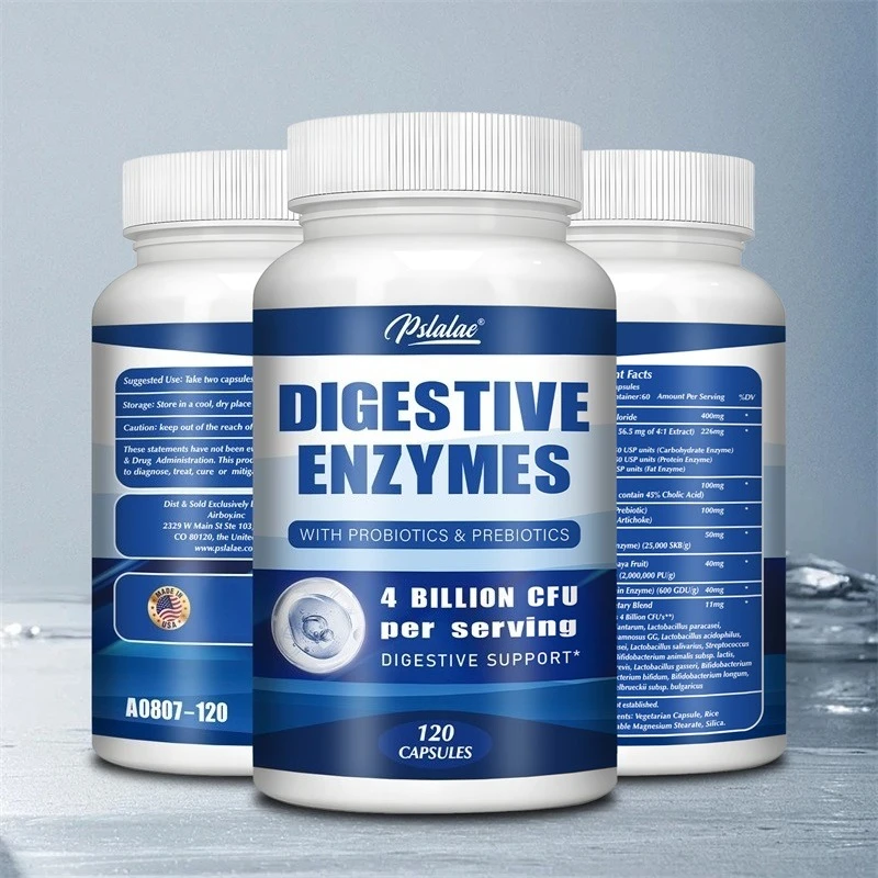 

Digestive Enzymes - Protects Gut Health, Relieves Bloating, Maintains Gut Flora Balance, and Helps Improve Digestive Function