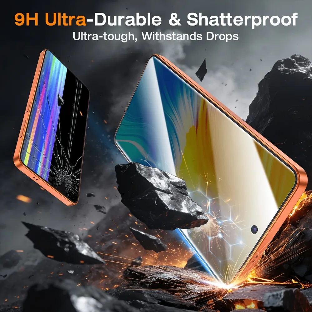 2Pcs Full Cover Privacy Tempered Glass for Samsung S26 S25 S24 Ultra S23 S22 S21 Plus S24 S25 FE Anti-Scratch Screen Protector