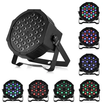 36W תאורת דיסקו מקצועית DMX512 בקרת קול RGB LED Ktv בר מסיבת DJ מקרן אפקט תאורה דקורטיבית לבמה