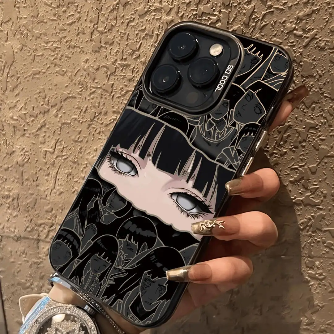 ناروتو ساسوكي ساكورا ساي أنيمي جراب هاتف آيفون 11 12 13 14 15 16 17 برو ماكس زائد 17 اير ناروتو غطاء مقاوم للصدمات كابا #6