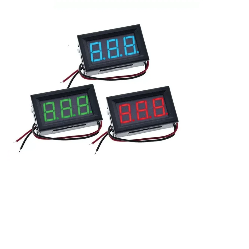DC 4.5V-30V Waterproof Digital Voltmeter 0.56'' LED Display Car Boat Motorcycle Voltage Monitor