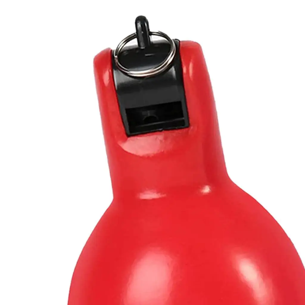 Portable Small Hand Squeeze Whistle Survival Coach Referee Sound Whistle for Training and Outdoor Sports