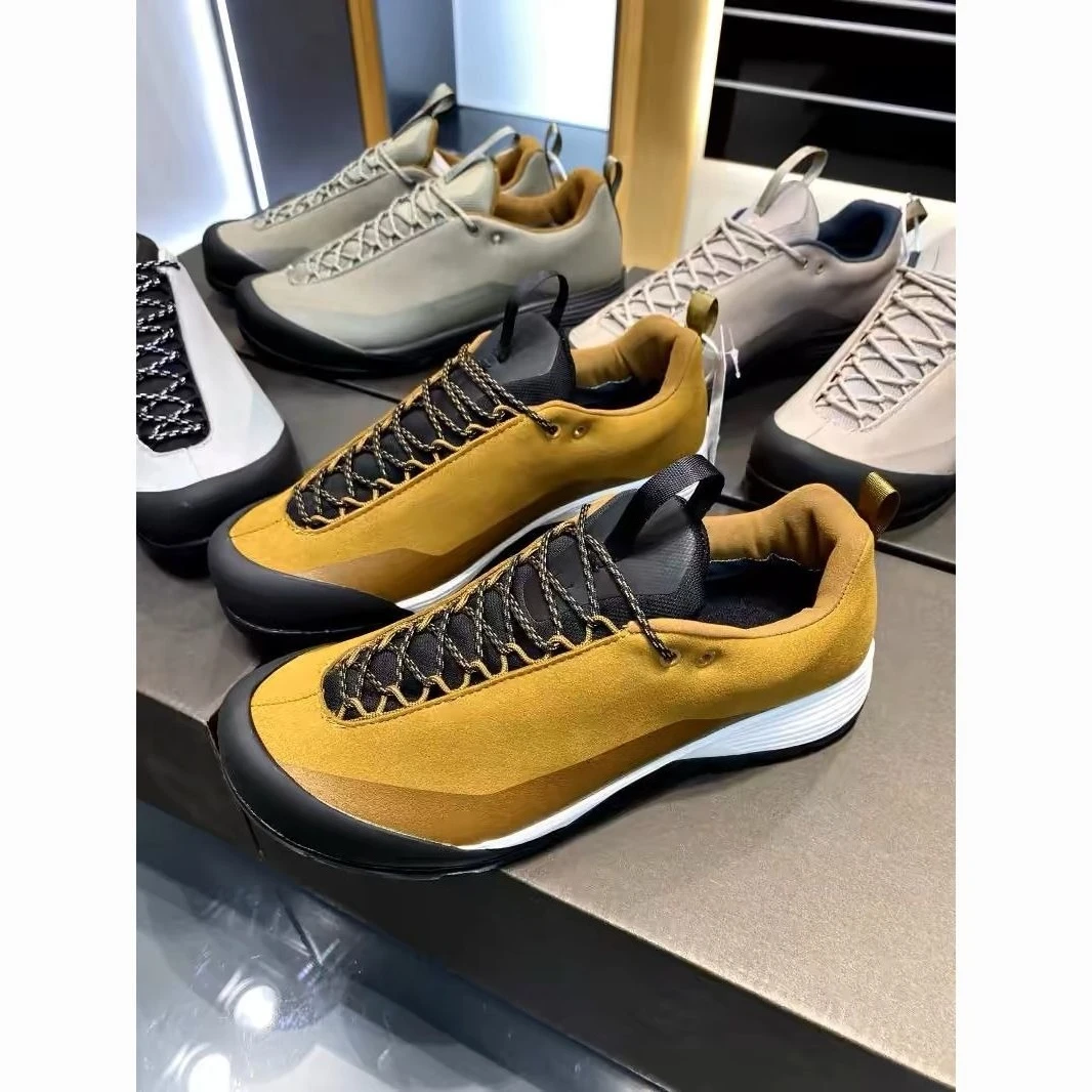 

2025 Spring New Men's Outdoor Waterproof Hiking Shoes Non-Slip Casual Sports Sneakers for Trekking Trail Running