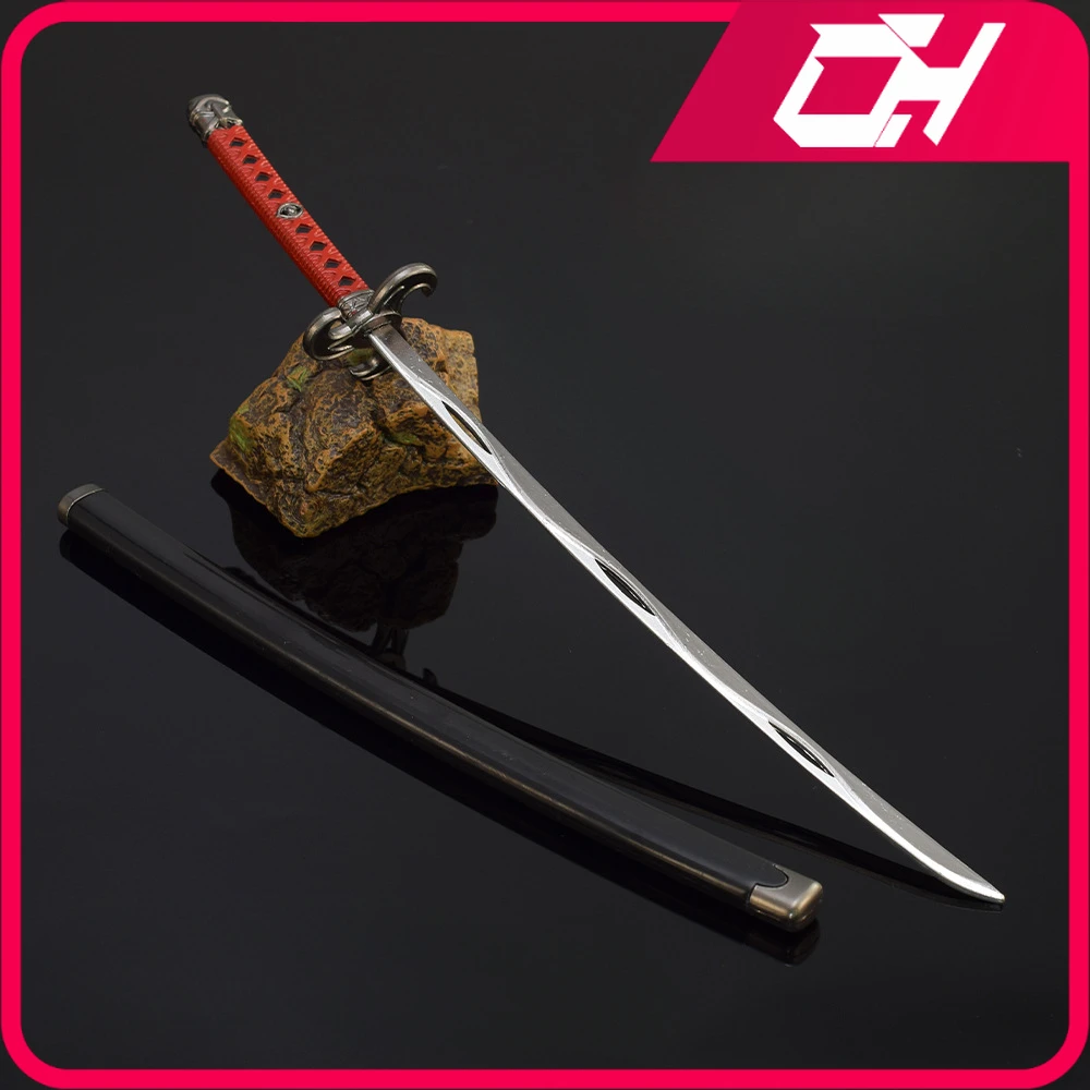 

Windcleaver Katana The Hyrule 26cm Anime Game Periphery Metal Katana Model Samurai Sword Ornament Crafts Gift Toys Collections