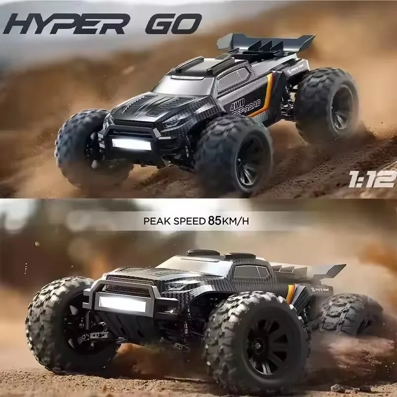 

Высокоскоростная радиоуправляемая машинка для гонок 85 км/ч, масштаб 1/12, полноприводная, внедорожная, игрушка на радиоуправлении, подарок для мальчика