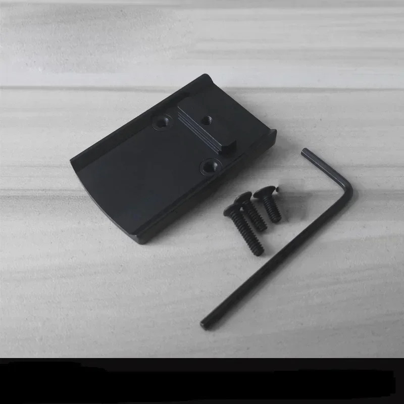 Soporte de Base de placa trasera G17/19/22/23 VISM, adaptador de montaje en riel de mira de punto rojo, accesorios para pistola de juguete