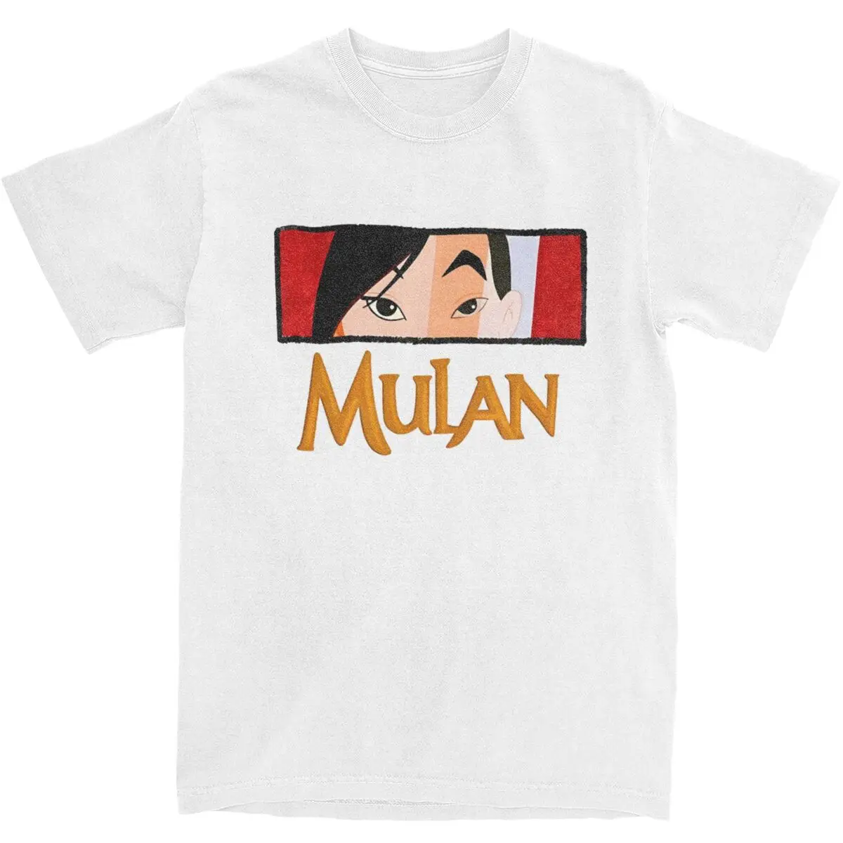 Mulan Movie T-Shirt Beach Y2K Funny T Shirts 100 Cotton Trending Tee Shirt For Men's Short Sleeves Printed Tees