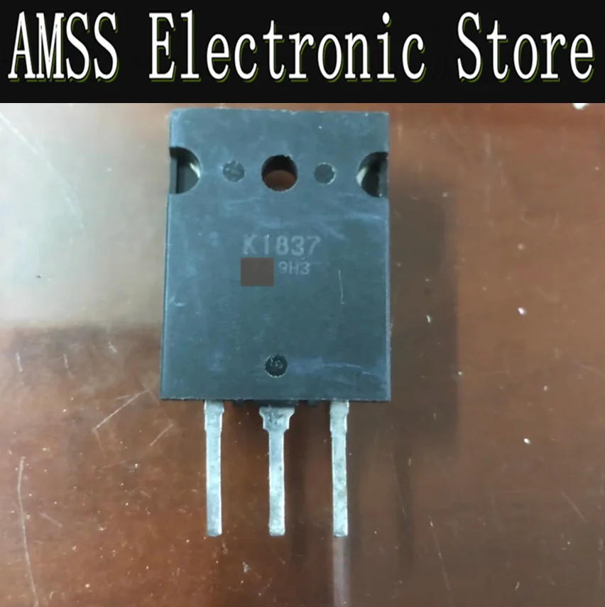 AMSS {2PCS} Used High-power power supply MOS transistor 2SK11837 K1837 50A 500V can replace K1522