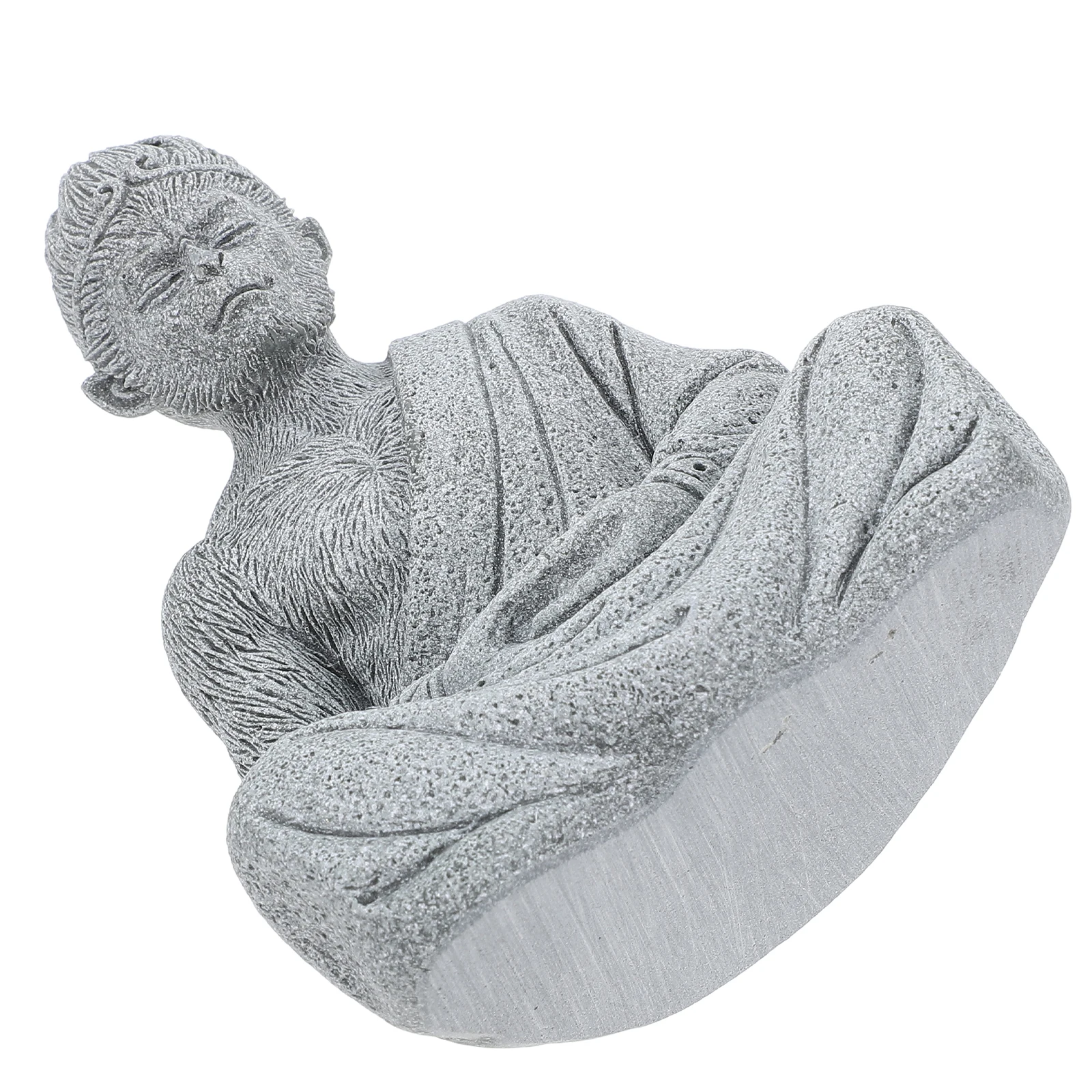 

Buddha Monkey Statue Zen Decor Compact Size Stable Base Garden naments Fish Tank Decor Home Mini Figure Outdoor