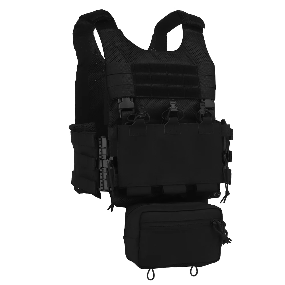 

Tactical Vest LV119 OTB Maritime Version With Triple Magazine Pouch Quick Release Hunting Combat Airsoft Plate Carrier Vest Gear