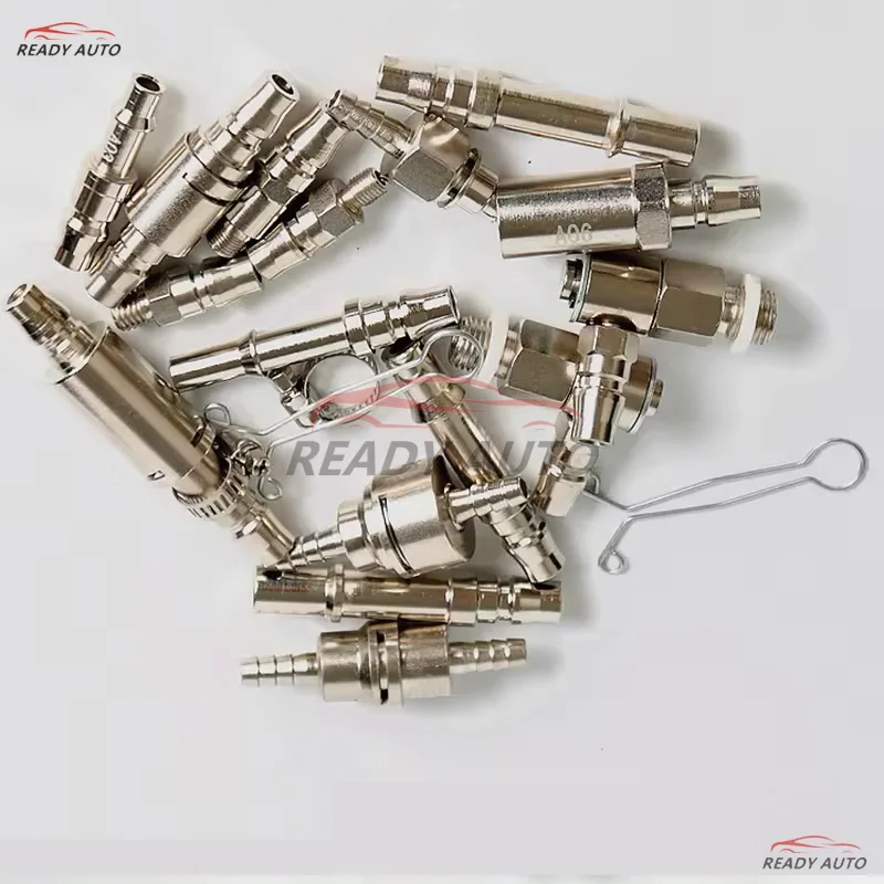 

140pcs Aluminum Alloy Auto automatic Transmission Oil Replacement Gearbox Quick Adapters ATF Connectors