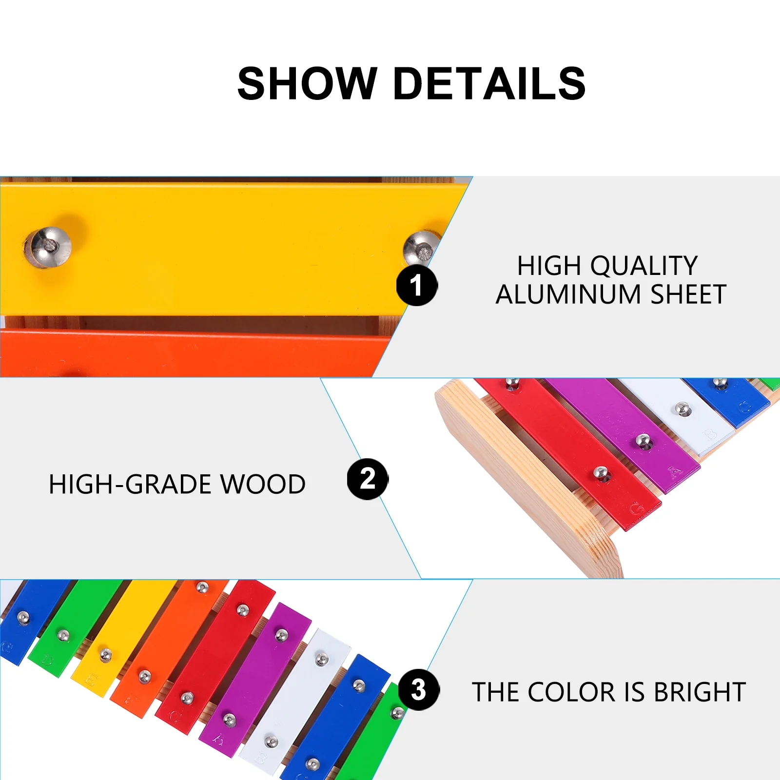 

Xylophone for Educational Wood Percussion Instruments Wooden