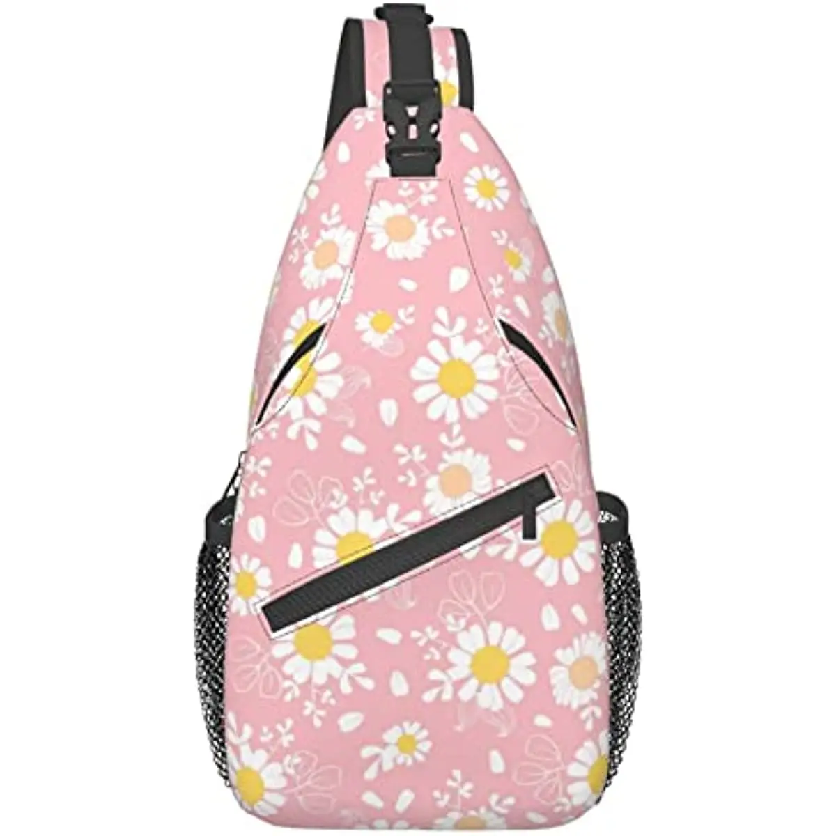 

Daisy Crossbody Sling Backpack Sling Bag Travel Hiking Chest Bag Daypack for Men Women Adult Polyester Casual One Size