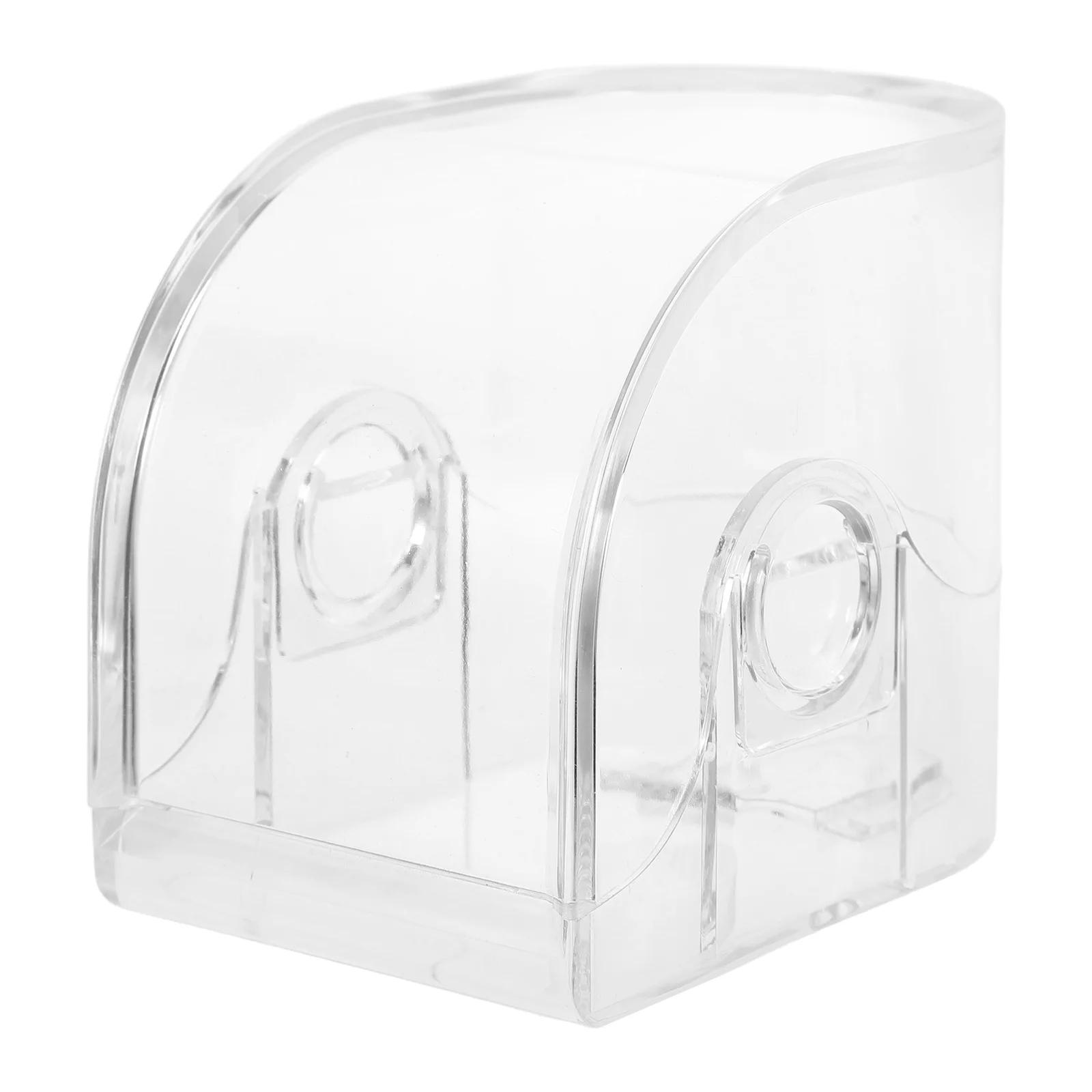 

Acrylic Box Single Display Case Jewelry Organizer For Women Men Square Holder Hanging Design Storage Travel Holder Accessories