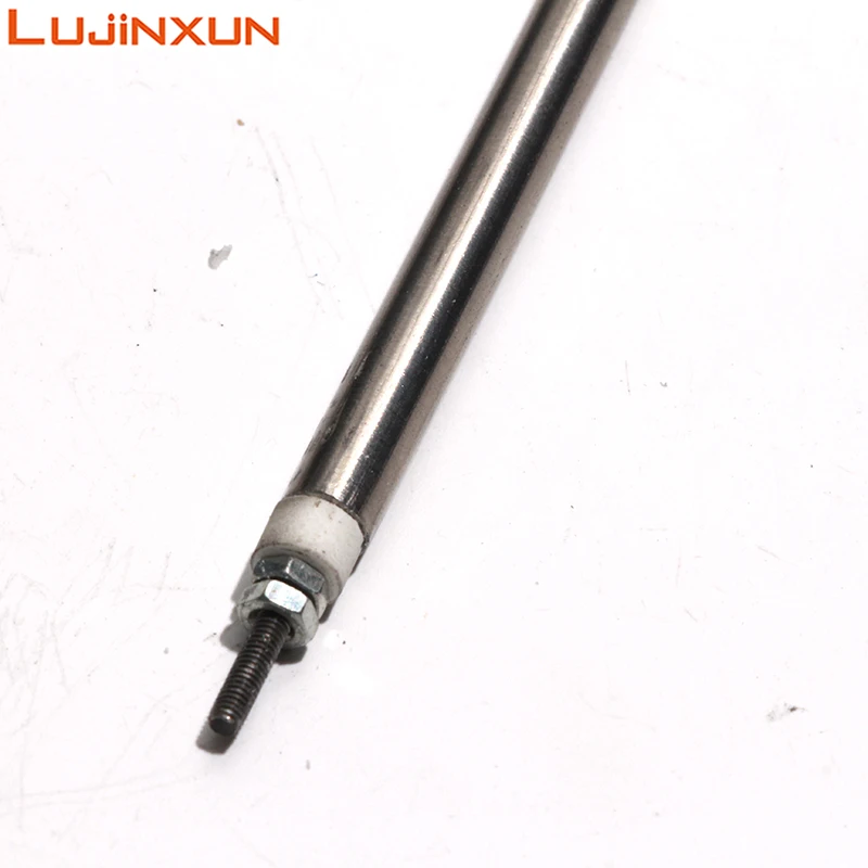 LUJINXUN 220v Electrical Oven Straight Tubular Heating Element 8mm Air Spare Resistance Flexible Heater 300w 400w 500w 1pc