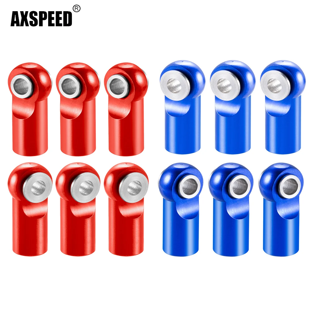 

AXSPEED 10Pcs/set Metal M2.5 Link Tie Rod End Ball Joint for RC Model Car Boats Airplane Linkage Tie Rod End Ball Parts