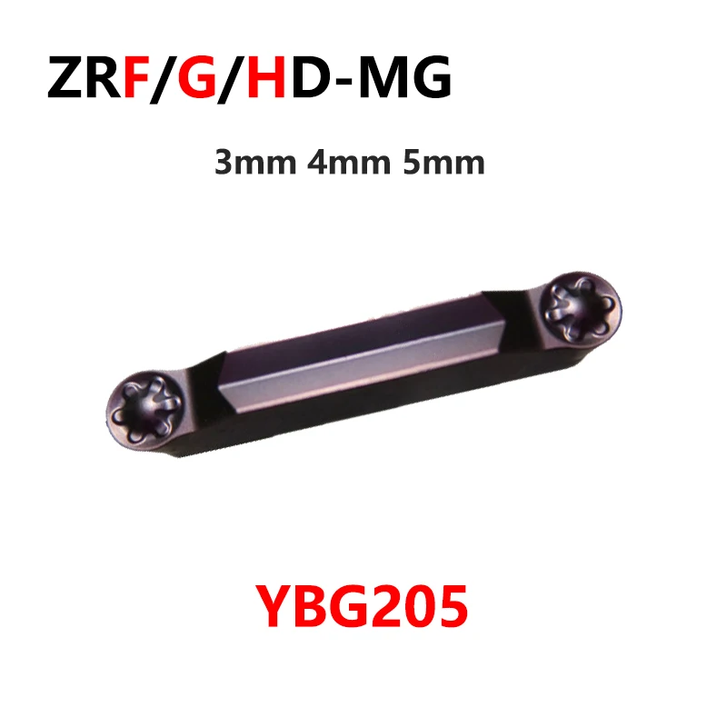 

ZRFD03-MG YBG205 YB9320 ZRGD04-MG ZRHD05-MG Original Grooving Carbide Inserts CNC ZRFD 03 ZRGD 04 ZRHD 05 For Stainless Steel