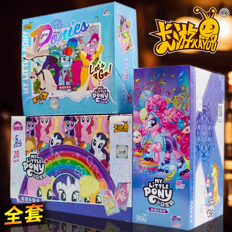 

Kayou My Little Pony Карточная игра My Little Pony Коллекционные игровые карты Дружба навсегда Флэш-карта Детский рождественский подарок ﻿