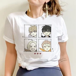 19 Days Anime T Shirt Aesthetic Clothes Women Summer Tops Manga He Tian & Mo Guan Tees Harajuku Vintage Cartoon Tshirt Female