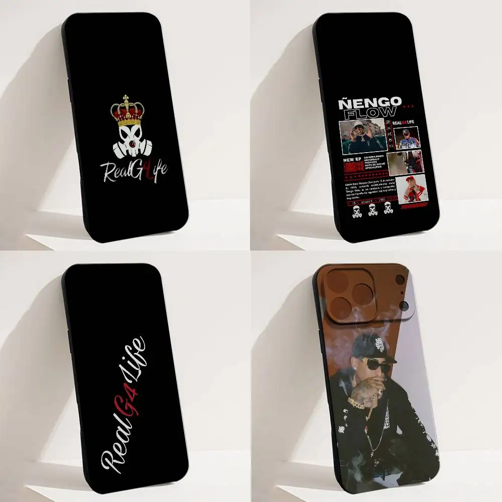 

N-Nengo Flow RealG4Life Phone Case For iPhone 17,16,15,14,13,12,11,X,XS,8,7,Pro,Max,Plus,E,SE4,Air,Mini Soft TPU Gift