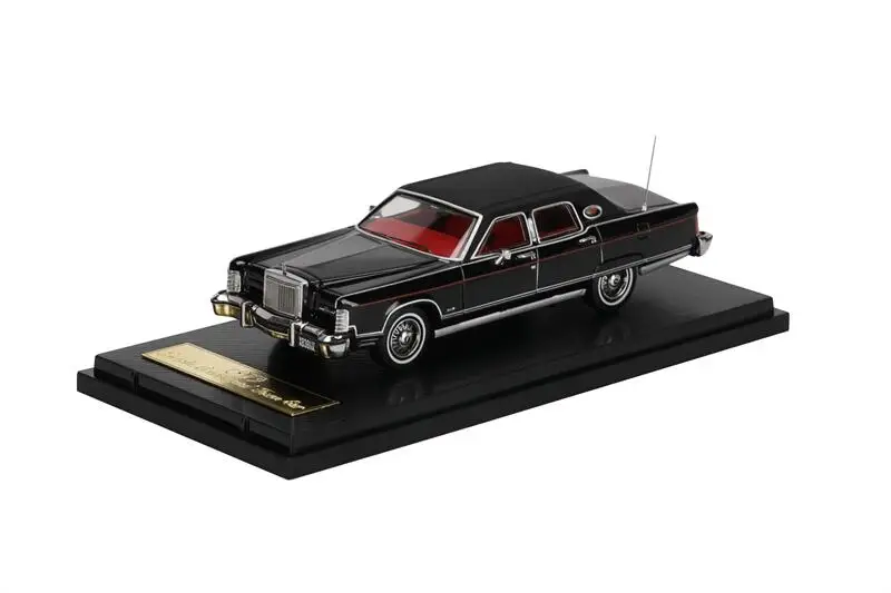Turning Crush x SunStar 1:64 1979 Lincoln Continental Town Car lilmited800 Alloy Vehicle Collectible Car Model