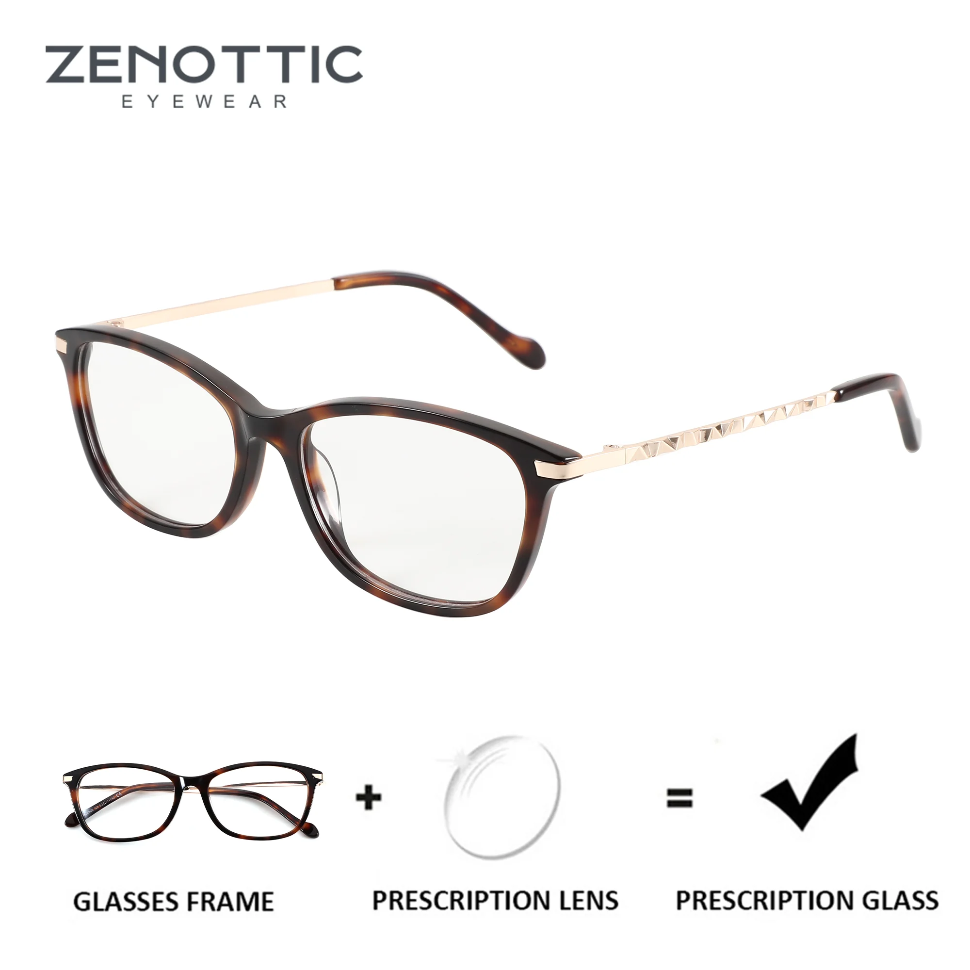 zenottic-s-サイズ-スクエア-アセテート-完全度付きメガネ-女性用-級数度付きメガネ-処方箋付き