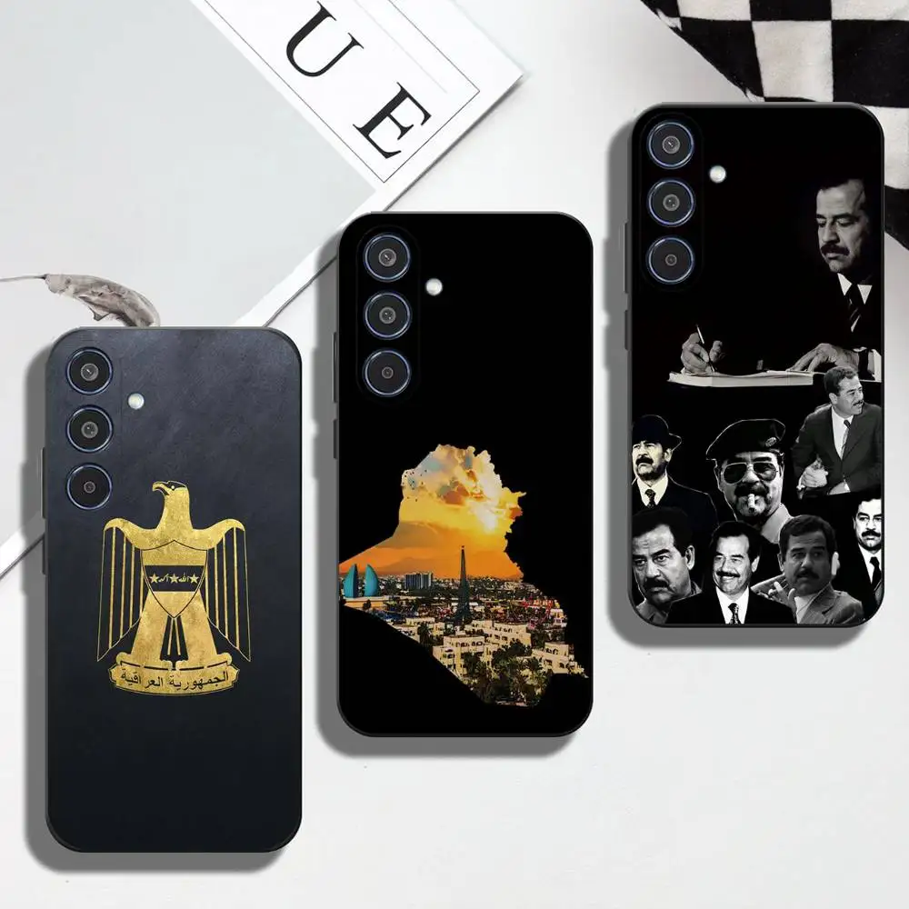 

Iraq S-Saddam Husseins Phone Case For Samsung Galaxy A12 13 Note 10Pro 20Ultra A20 21 30 31 40 41 A71 72,5G Soft Black Cover