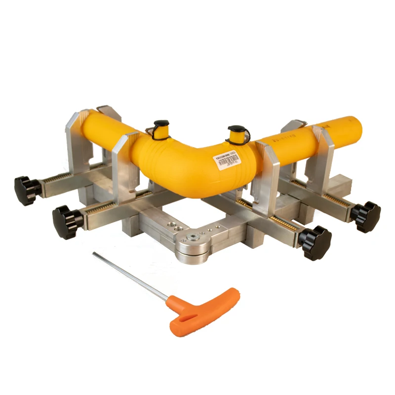 

20-90mm Pipe clamps Aligner 90 fusion tube clamp pipe cutter UNIVERSAL ALIGNER FUSION MACHINE