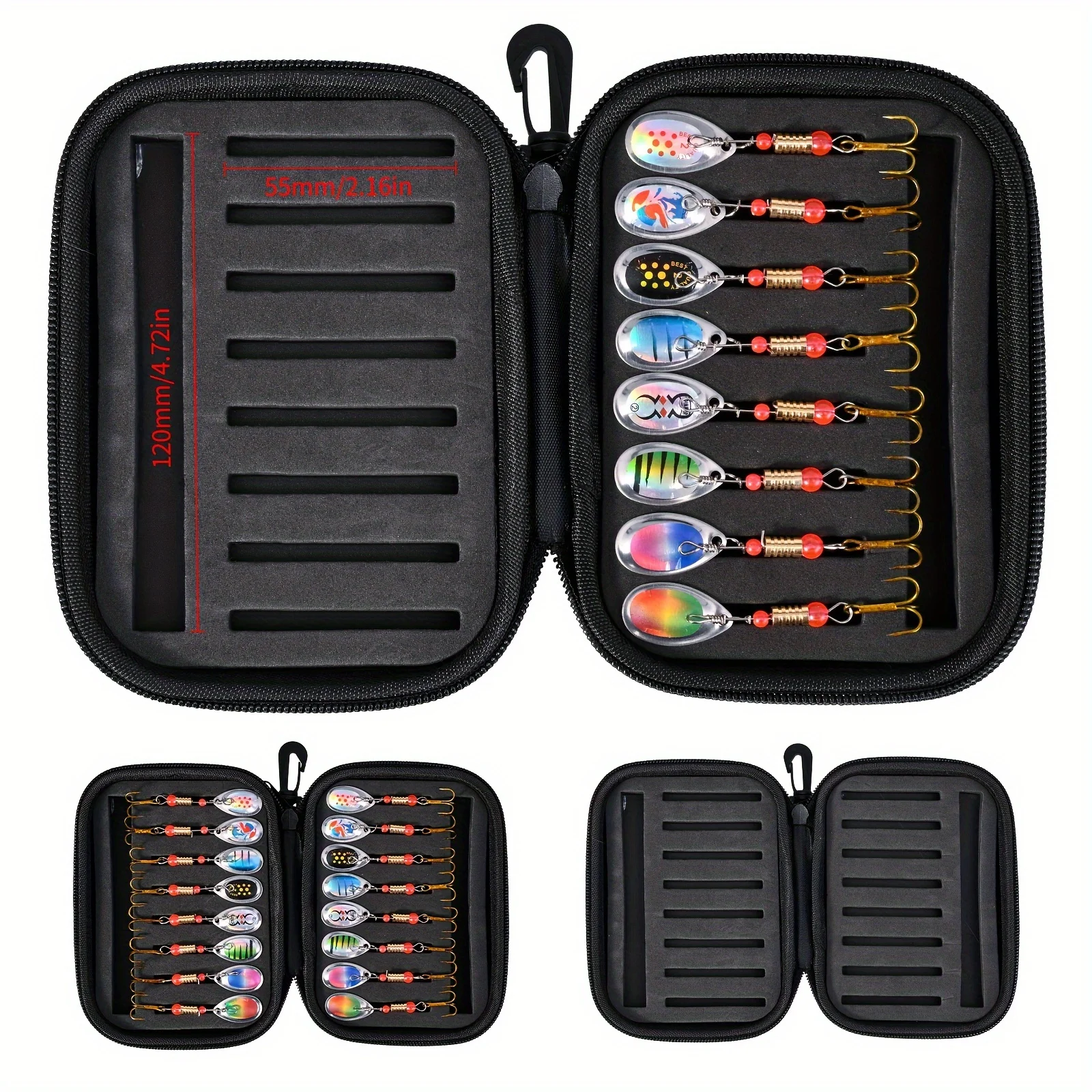 16pcs Metal Rotate Spoon Spinn - огляд і ціна Fishing Boat Trailer
