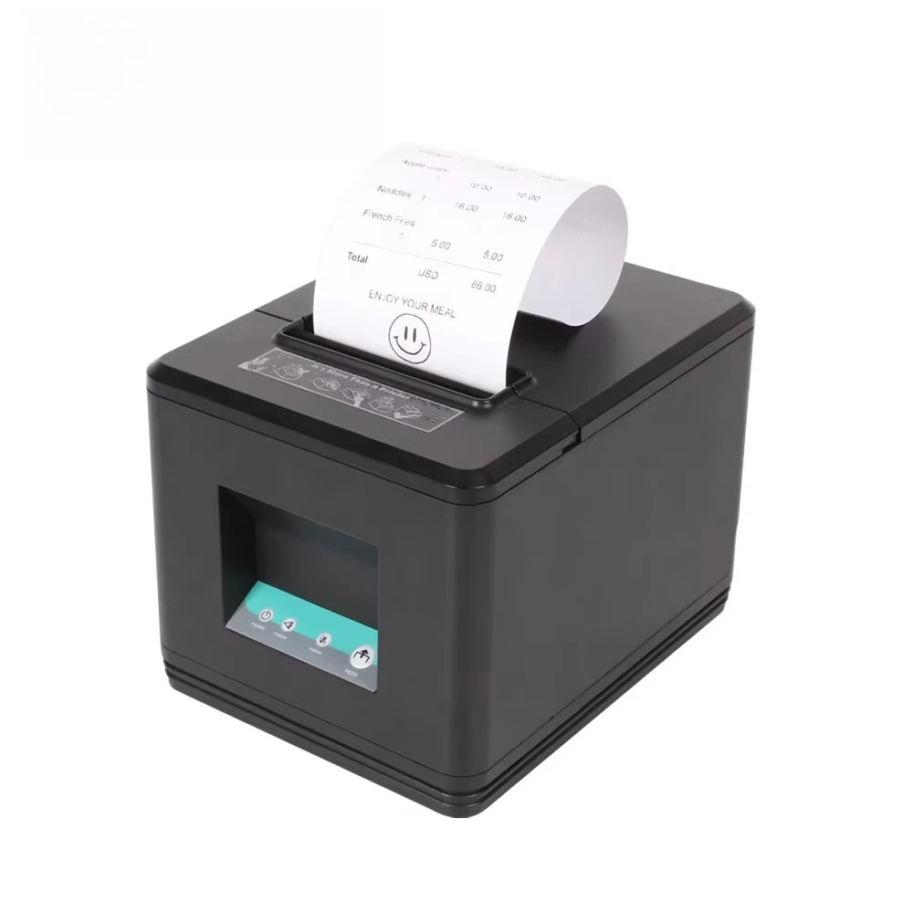 Inkless thermal receipt printer 80mm, thermal receipt printer