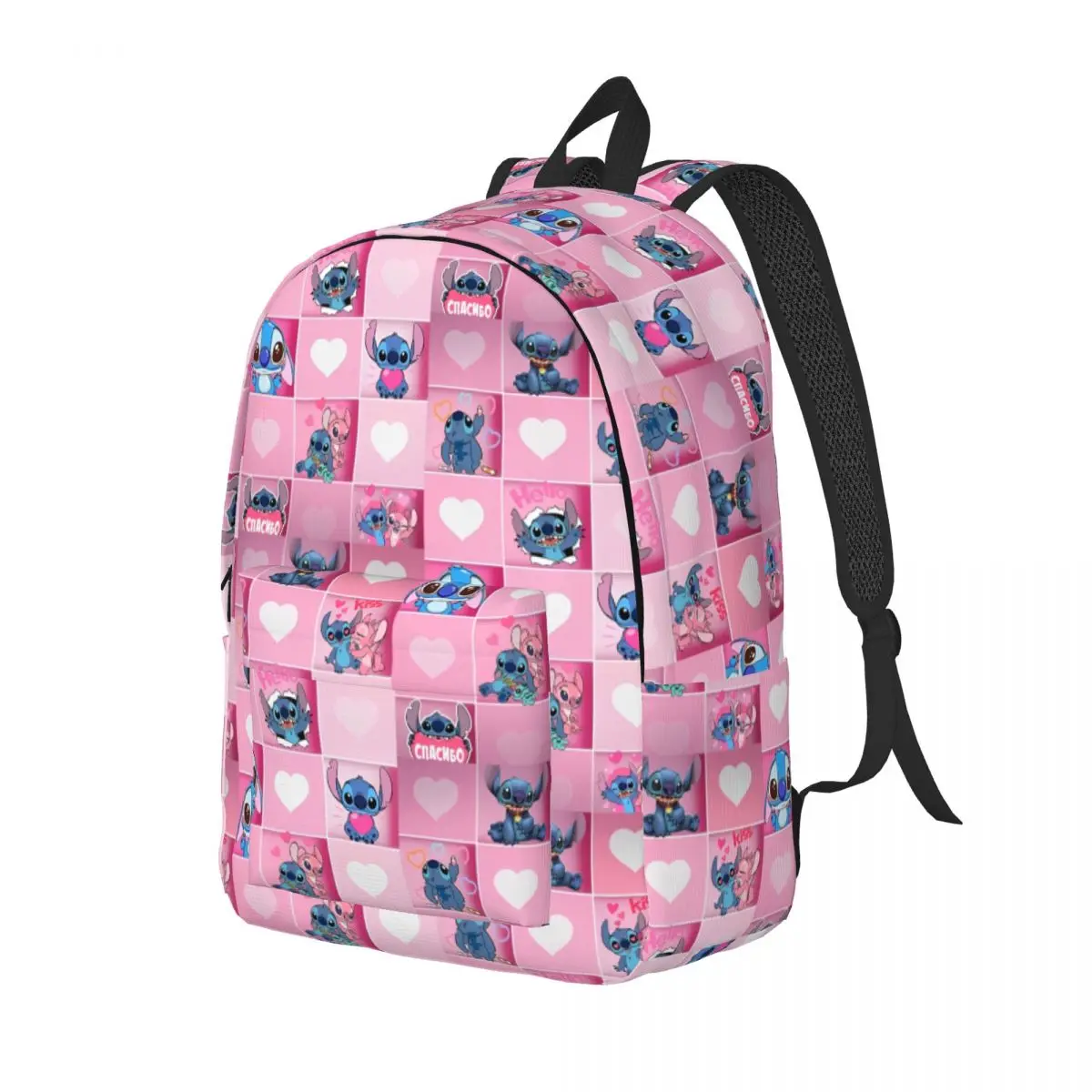 حقيبة ظهر كاواي ستيتش للرجال والنساء، حقيبة كتف عصرية للطلاب والأعمال، حقيبة كتف للكمبيوتر المحمول كوالا كارتونية لطيفة في الهواء الطلق