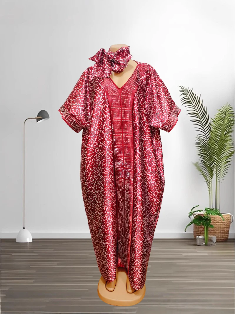 Oversize elegante maxi vestido feminino manga curta babados cetim seda festa vestido de verão 2025 casual solto cor sólida vestidos