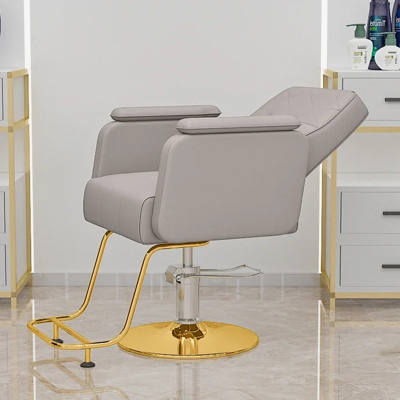 

Comfort Soft Bag Barber Chair Trendy Modern Esthetics Design Barber Chair Comfortable Nordic Silla Barberia Commercial Furniture