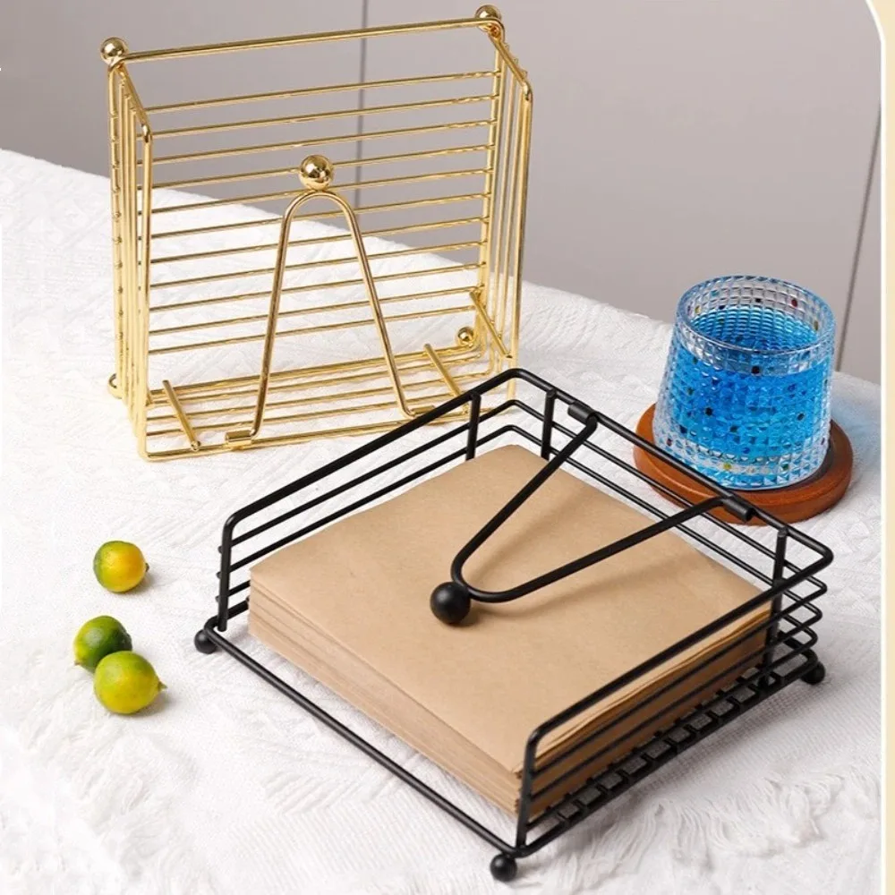 

Новая деревянная основа, железный держатель для салфеток, современный стиль, устойчивый диспенсер для бумаги, стеллаж для хранения бумаги, украшение стола