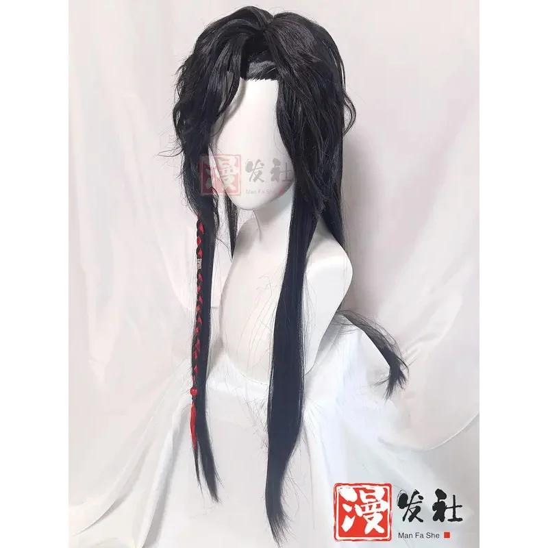 Lili 123Стилизованный Hua Cheng San Lang Индивидуальный Tian Guan Ci Fu Heaven Official’s Blessing HuaCheng Косплей Парик Xie Lian Co