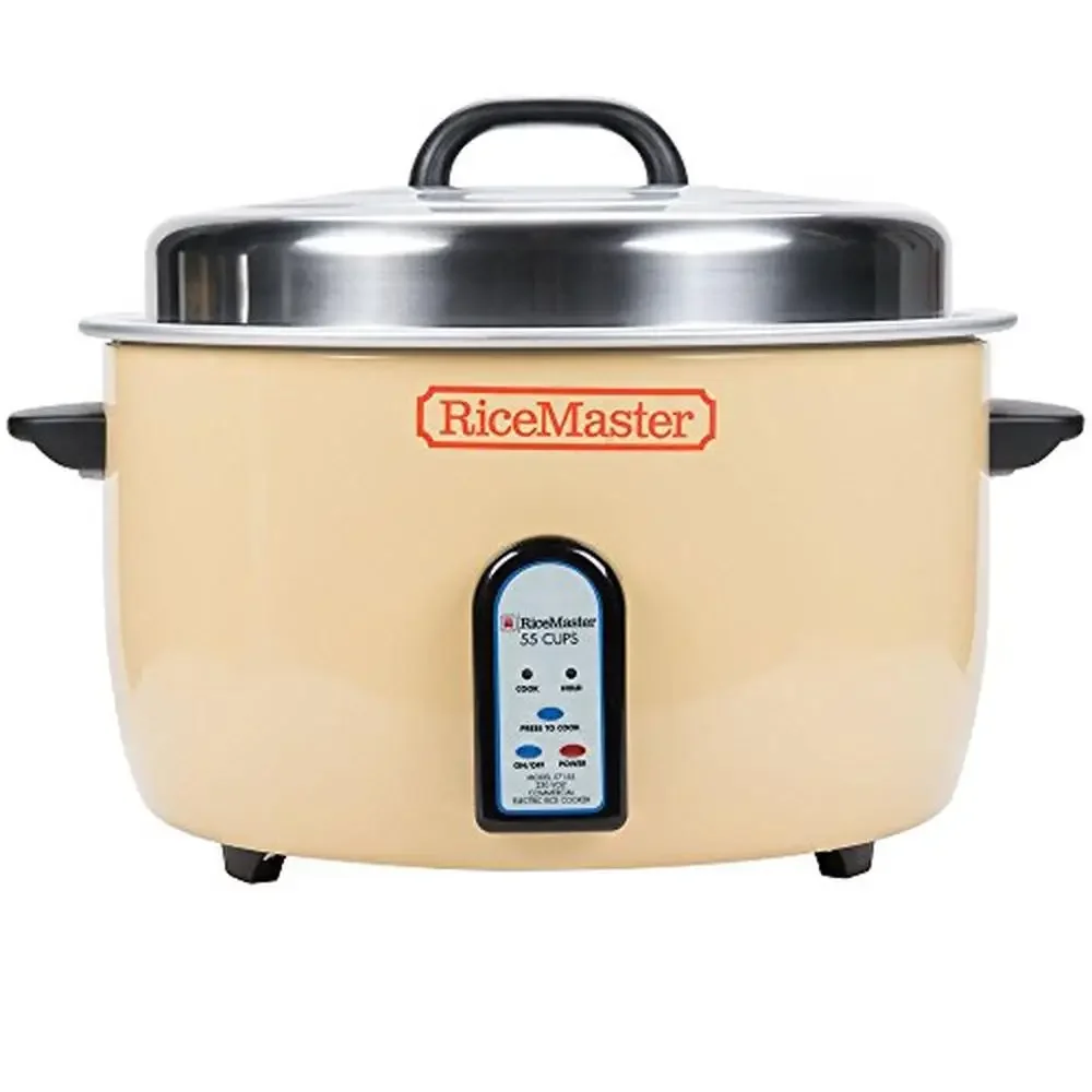 Electric Rice Cooker Steamer 55 Cup Capacity One-Touch Operation Town 57155 Ricemaster