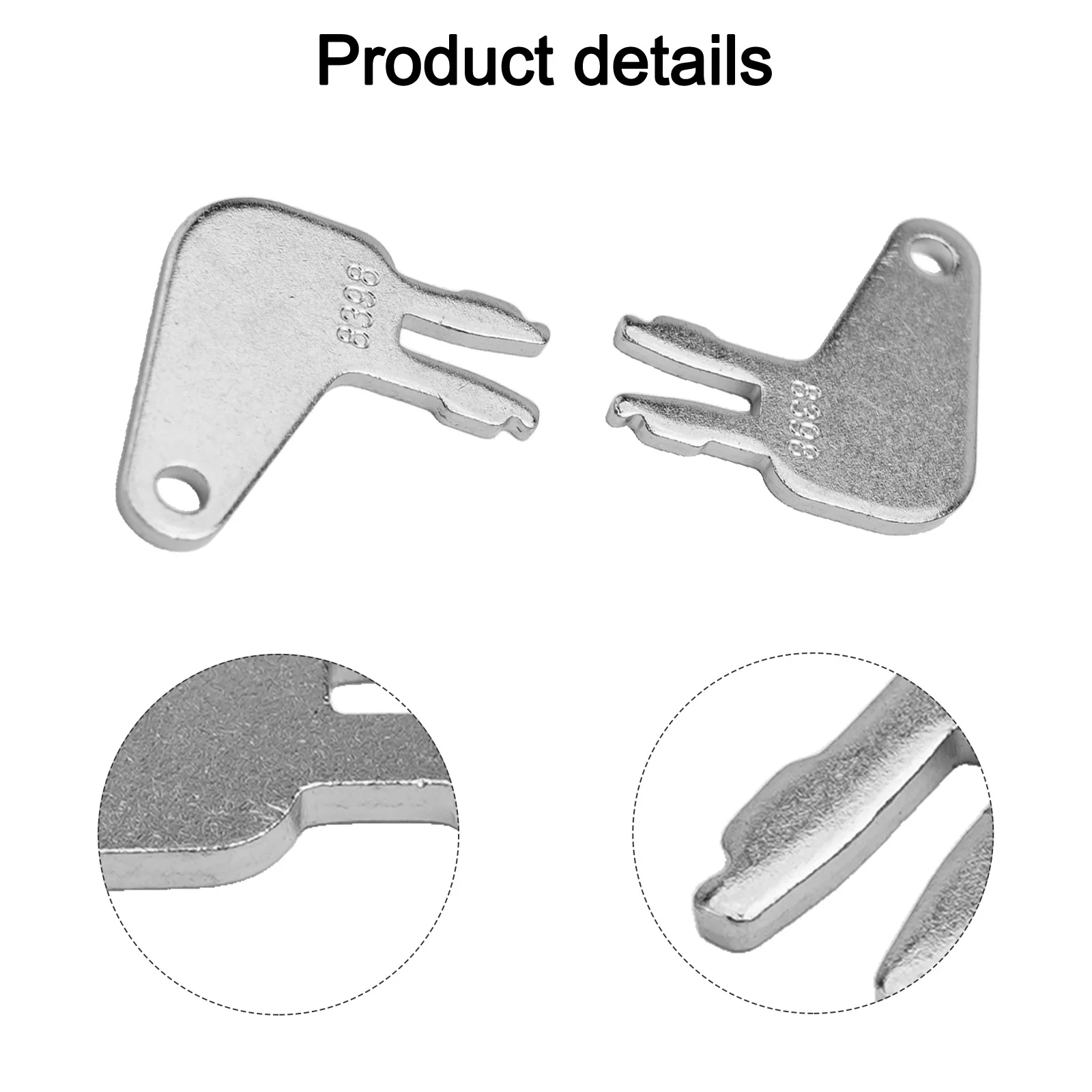 Ignition And Battery Disconnect Key  8H5306  Dual Function For Vintage CAT Models  Smooth Operation And Reliable Performance