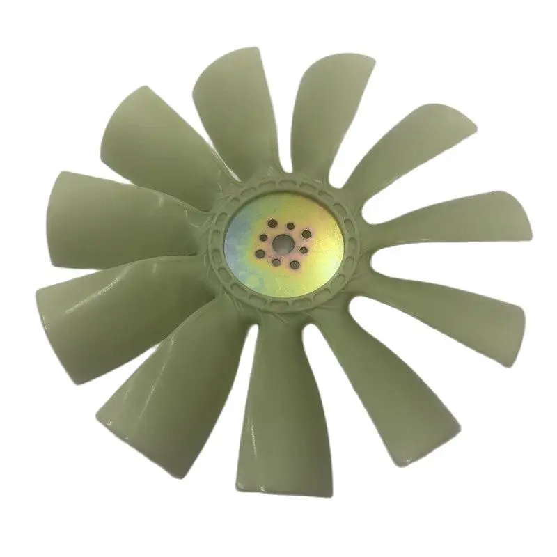 For Excavator Parts for Liugong LG915C for Hyundai R130-5 Fan Ye for Cummins 4BT3.9 Engine Fan Leaf