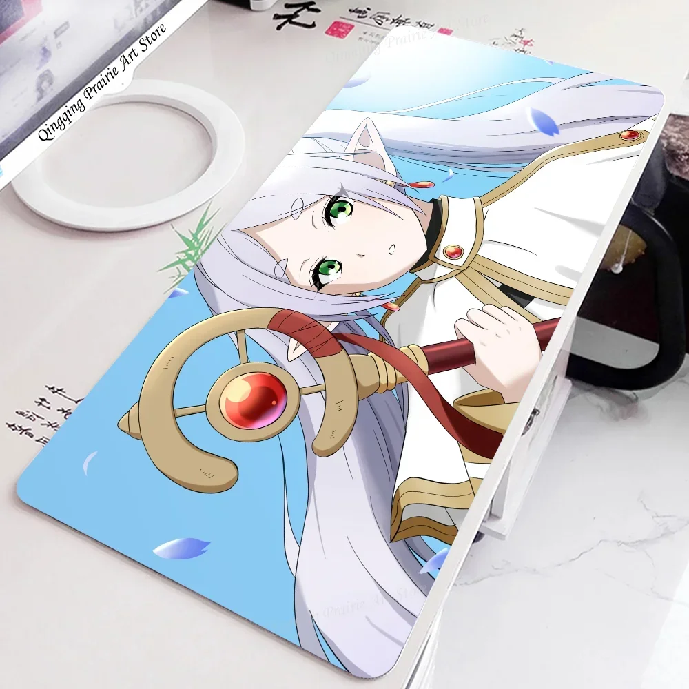 

1pc Anime Sousou No Frieren Di Luar Perjalanan Akhir Mouse Frieren Bantalan Fern Himmel Mouse Pad Mouse Mat Gaming XXL