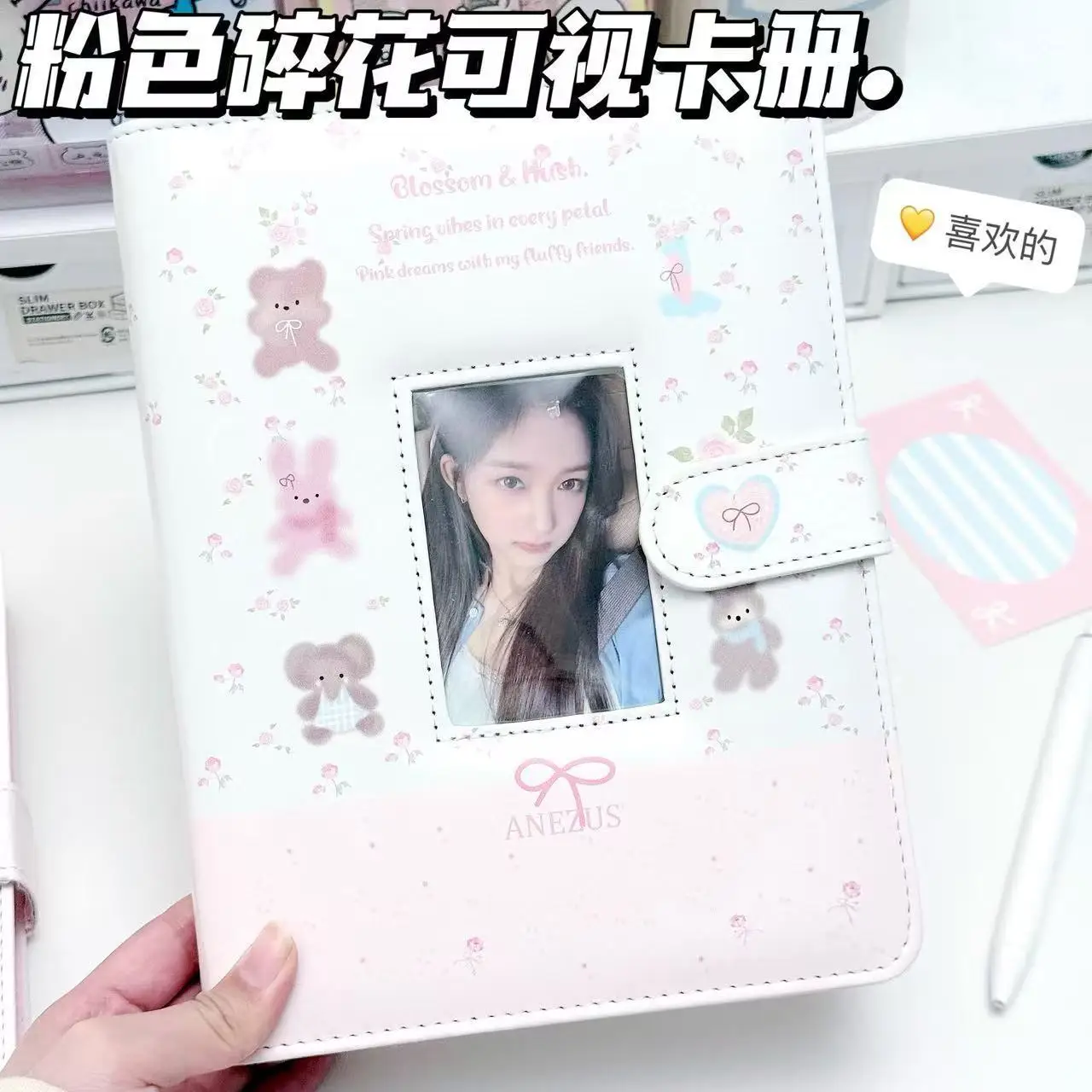 A5 Kpop Idol Photocards Holder PU Photo Album Photocard Binder Collect Book Album for Photographs Photo Card Supplies 포토카드 용품